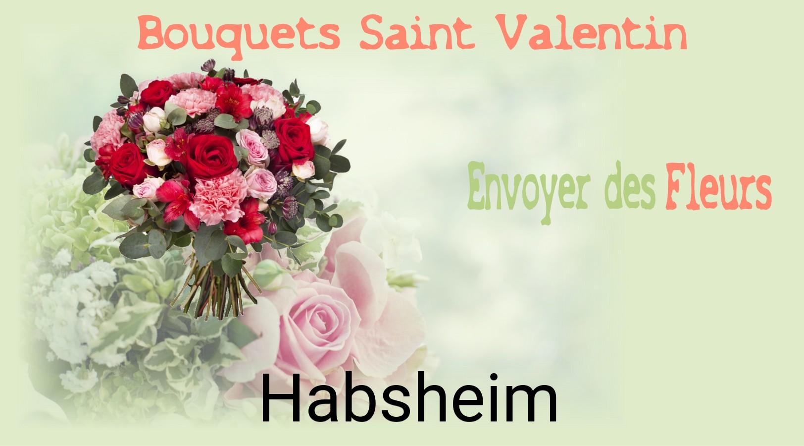 Roses de Saint-Valentin livrées à Habsheim